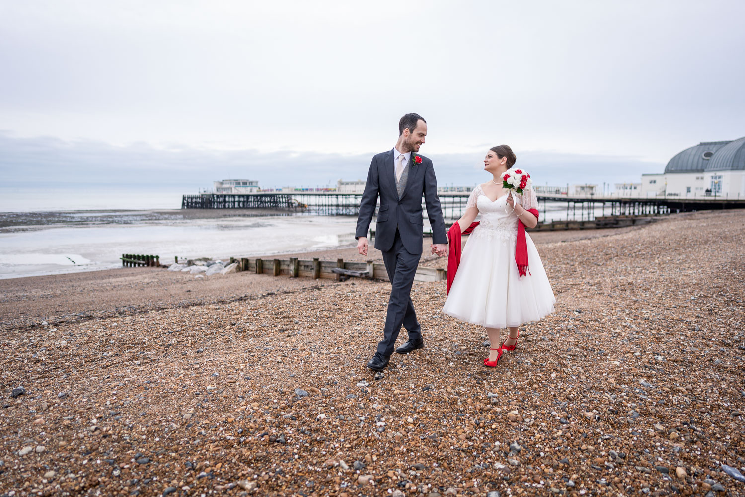 Worthing Dome wedding with Lauren and Chris