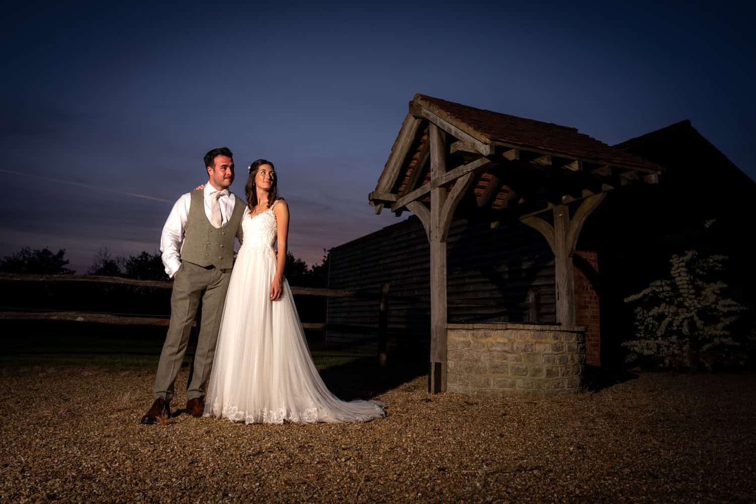 Clock Barn wedding with Jasmine and Lewis